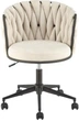 Fotel biurowy Halmar Talon Beżowy (5905248126961) - obraz 4