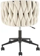 Fotel biurowy Halmar Talon Beżowy (5905248126961) - obraz 5
