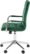 Fotel biurowy Halmar Gonzo 4 Ciemno-Zielony (5905248115989) - obraz 3