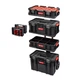 Набір ящиків для зберігання інструментів 6в1 Qbrick System PROMO SET I 5901238252597, модульні на коліщатках, пластикові - зображення 3