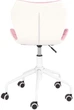 Офісне крісло Halmar Matrix 3 Рожево-біле (5905248123236) - зображення 2