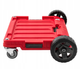 Транспортна платформа навантаженням до 100 кг, Qbrick System ONE Transport Platform RED 745x510x180 мм, пластикова, червона - зображення 4