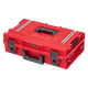 Набор из 3 ящиков для хранения инструментов Qbrick System ONE SET TECHNIK RED 2.0 с платформой на колесиках - изображение 3