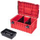 Набор из 3 ящиков для хранения инструментов Qbrick System ONE SET TECHNIK RED 2.0 с платформой на колесиках - изображение 5