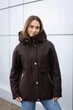 Демісезонна куртка Mila Nova К-381 42 шоколад - изображение 1