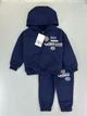 Детский теплый спортивный костюм Zara (худи + брюки) для мальчика 500946 98 см Синий - изображение 2