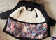 Зимняя детская черная куртка пальто для девочки подростка 146 2304 - изображение 3