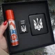 Подарочный набор для мужчины зажигалка газовая + портсигар именный комплект 3в1 с индивидуальной гравировкой корпоративный подарок военному - изображение 1