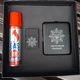 Подарочный набор для мужчины зажигалка газовая + портсигар именный комплект 3в1 с индивидуальной гравировкой корпоративный подарок военному - изображение 2