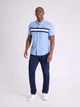 Рубашка хлопковая летняя мужская U.S. Polo Assn 11H0267-WK00A(Light Blue) M Голубая (786662457549) - изображение 3