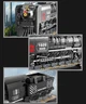 Конструктор паровоз 1546 деталей Reobrix 66801 - изображение 2