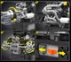 Конструктор двигатель и коробка Turbocharged PAG V8 761 деталей Mould King Mking Engine 10207 - изображение 3