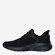Чоловічі кросівки Skechers Bobs Squad Chaos Solid Step 118312 BBK 41 Чорні (198376320928) - зображення 2