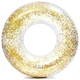 Надувний круг прозорий із блискітками Intex Glitter Pool Tube від 9 років, діаметр 107 см - зображення 3