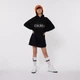 Сукня з капюшоном DKNY, арт. 60256, стрази, 150 см, розмір 12 - изображение 2