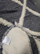 Турецкое муслиновое покрывало Zeron Exclusive Muslin Ромб 230х250 Евро Антрацит Хлопок 100% - изображение 3