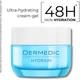 Крем-гель Dermedic Hydrain3 Hialuro для лица ультра увлажняющий 50 мл (5901643172718) - изображение 3