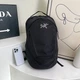 Рюкзак Arc'teryx объемом 26 литров черный с белым логотипом Водонепроницаемый - изображение 9