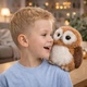 М'яка інтерактивна іграшка Чарівна сова Star Toys повторює слова, фрази, крутить голову та рухає крилами C14101 - зображення 9