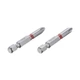 Комплект викруткових насадок PH2 1/4" * 50мм, S2, уп. 2 од., STORM INTERTOOL VT-0212 - зображення 2