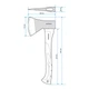 Сокира 800 г, ручка з фібергласу INTERTOOL HT-0262 - изображение 12