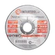Диск зачистний по металу 115x6x22.2 мм INTERTOOL CT-4021 - изображение 1