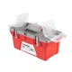 Ящик для інструменту з металевими замками, 18" 480*250*230 мм INTERTOOL BX-0518 - изображение 2