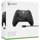 Геймпад XBOX Series X / Series S + кабель для підключення, чорний, бездротовий - зображення 1