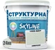 Краска цветная структурная SkyLine 1005-G20Y 24 кг Амброзия (4821044021631) - изображение 2