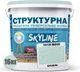 Краска цветная структурная SkyLine 1015-B80G 16 кг Бризель (4821044021662) - изображение 2