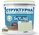 Краска цветная структурная SkyLine 1015-G60Y 24 кг Тайлик (4821044021716) - изображение 2