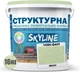 Краска цветная структурная SkyLine 1020-G40Y 16 кг Лесси (4821044021747) - изображение 2