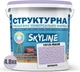 Краска цветная структурная SkyLine 1515-R60B 4.8 кг Крокус (4821044021440) - изображение 2