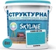 Краска цветная структурная SkyLine 1555-B10G 8 кг Капель (4821044021495) - изображение 2