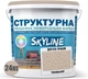 Краска цветная структурная SkyLine 2010-Y40R 24 кг Тенвалир (4821044022638) - изображение 2