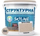 Краска цветная структурная SkyLine 2010-Y40R 8 кг Тенвалир (4821044022614) - изображение 2
