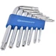 Набір ключів TORX з отвором Г-подібних 7од. СТАНДАРТ TKS0701 - изображение 2