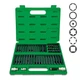 Набір біт TORX, HEX, SPLINE, RIBE, SQ 60од. TOPTUL GCAI6003 - изображение 2