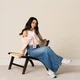 Серые кроссовки New Balance 574 Core 36,5 (6) 23 см (WL574EVW) - изображение 3