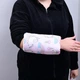 Подушка для кормления и укачивания младенцев, на руку - хлопок единороги и плюш - изображение 5