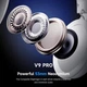 Навушники MCHOSE V9 PRO White Бездротова Ігрова Гарнітура, Радіоканал/Bluetooth/3.5мм. Знімний Мікрофон, RGB Підсвічування, Об'ємний звук 7.1, Автономна робота 250 Годин - изображение 3