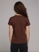 Футболка хлопковая женская Colin's CL1068567BRW M Brown (8684890123647) - изображение 2