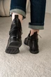 Черевики демісезонні DJUS SHOES 38 (25,4 см.) 12.04.27 Чорні - зображення 5