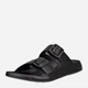 Чоловічі шльопанці шкіряні ECCO Cozmo M 55280401001 41 Чорні (194892150568) - зображення 3