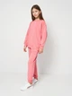 Детский спортивный костюм (свитшот + штаны) для девочки Puma 69339525 134-140 см Wild Pink (4069161973062) - изображение 1