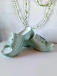 Шлепанцы на платформе Crocs Bae Glitter Slide mint tint w6 36-37 арт.211756-3YF - изображение 3