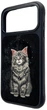 Etui Nimmy Lucky Fashion Cat MagSafe do iPhone 17 Pro Max Black (6971080311499) - obraz 2