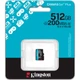 Карта памяти microSDXC Kingston Canvas Go! Plus 512 ГБ пластик чтения до 200 МБ/с запись до 90 МБ/с (SDCG4/512GBSP) - изображение 3