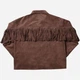Куртка демисезонная короткая женская Colin's CL1075589BRW 36 Brown (8684112823577) - изображение 6