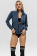 Жіноча спортивна кофта TOTALFIT BANANA A11-LD95 S - зображення 3